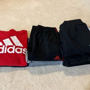 Adidas Lot of pants and hoodie